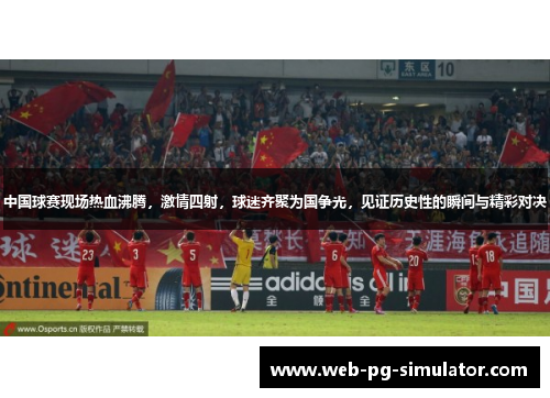 中国球赛现场热血沸腾，激情四射，球迷齐聚为国争光，见证历史性的瞬间与精彩对决